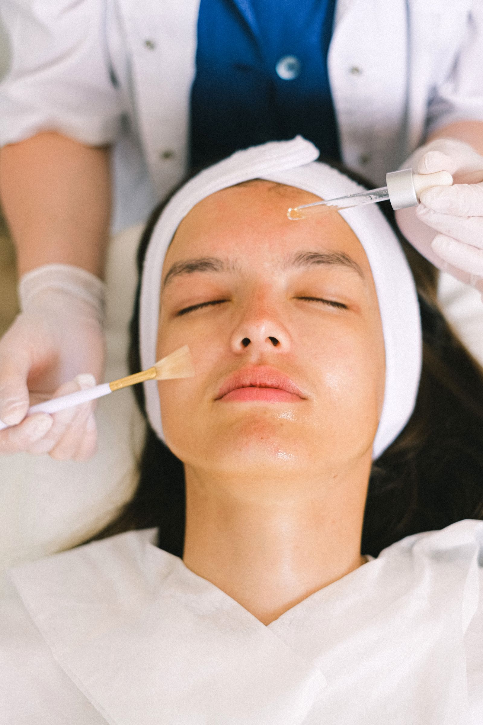 Beauty clinic demo website with treatment recommendation quiz
