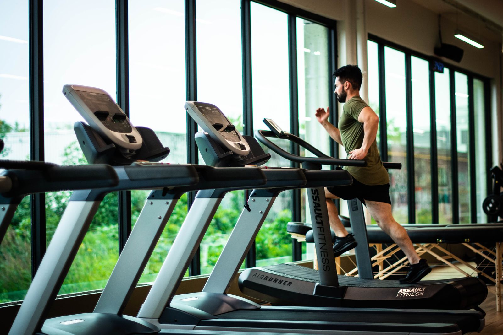 Fitness studio demo website with goal planner