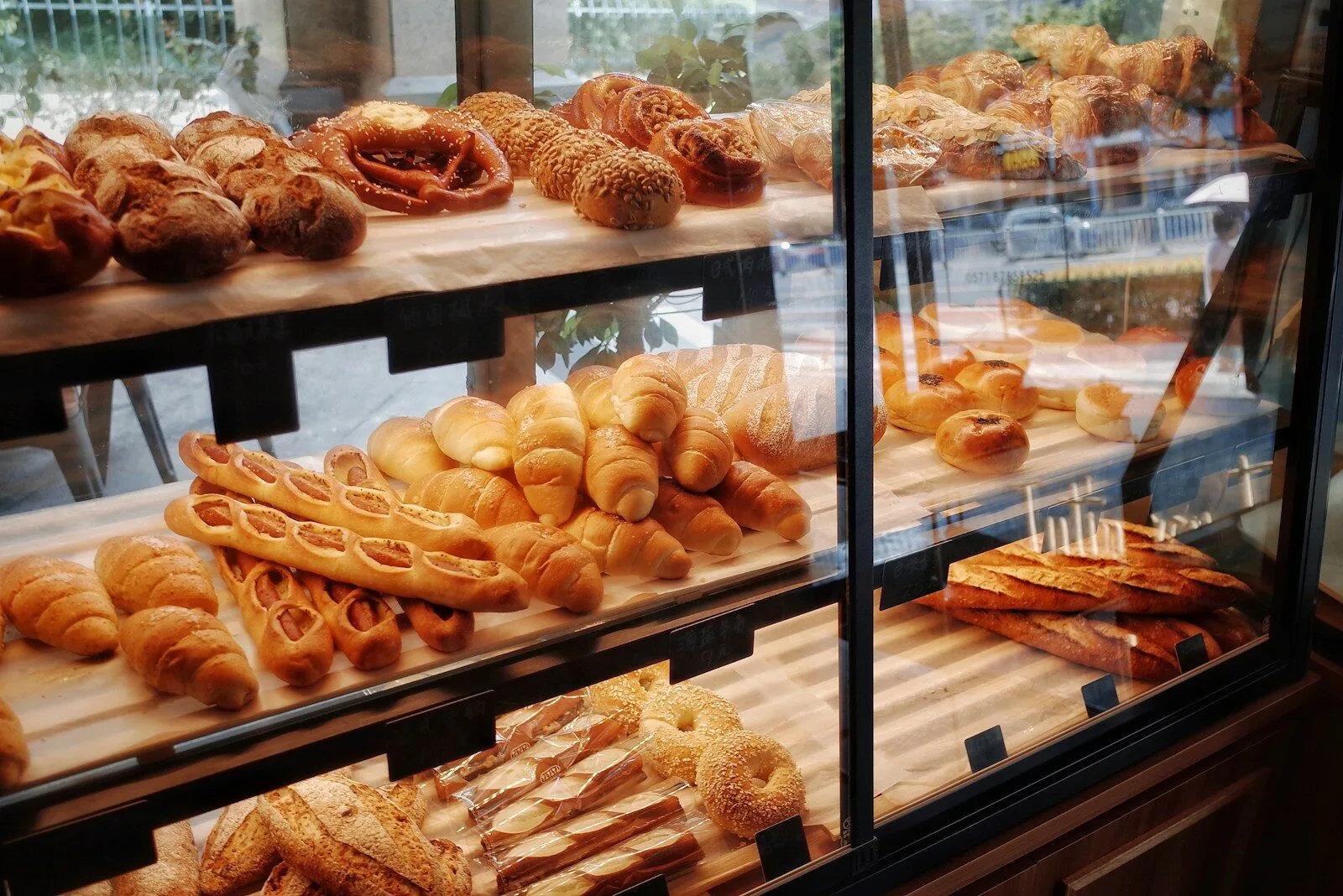 Foto di pasticceria fresca per la demo sito panetteria