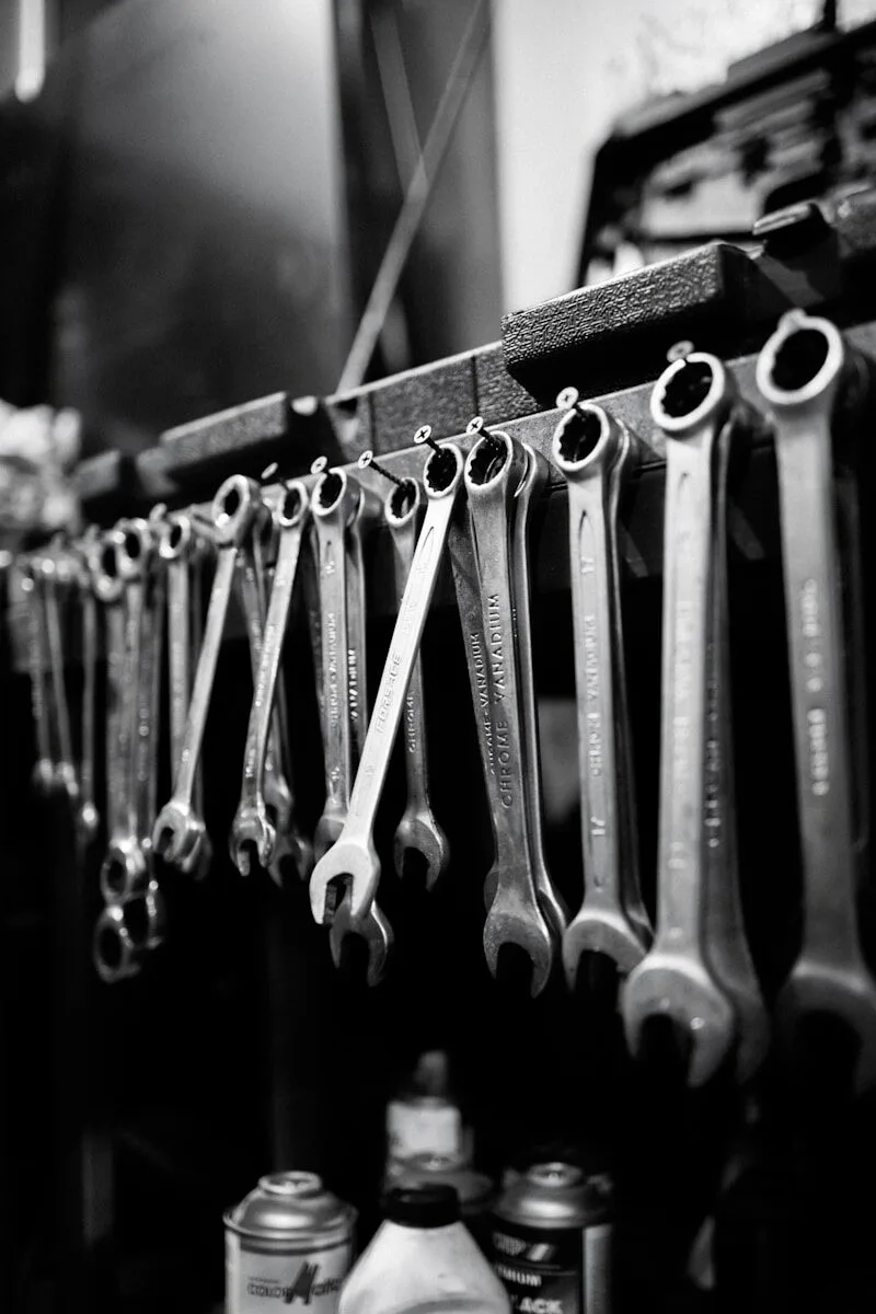 Servizio auto dell'officina