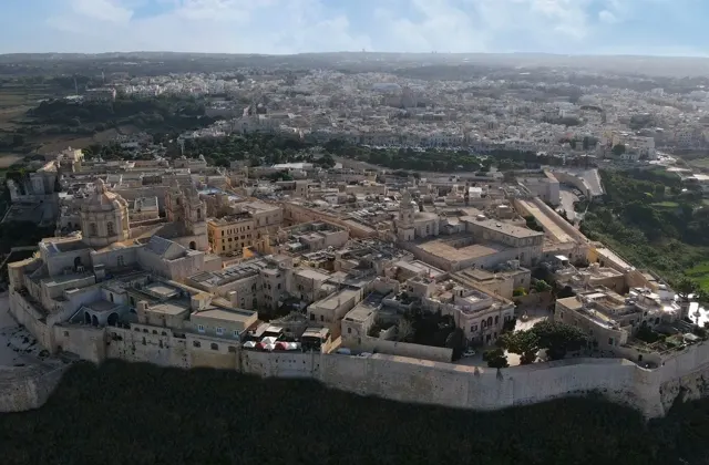 Ancient bastion walls of Mdina